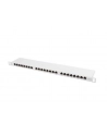 Lanberg Patch Panel 24 port 0.5U, kat. 6, ekranowany, szary - nr 20