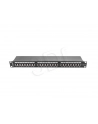 Lanberg Patch Panel 24 port 1U, kat. 6, ekranowany, czarny - nr 10