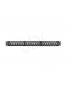 Lanberg Patch Panel 24 port 1U, kat. 6, ekranowany, czarny - nr 8