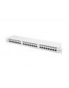 Lanberg Patch Panel 24 port 1U, kat. 6, ekranowany, szary - nr 12
