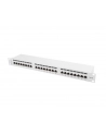 Lanberg Patch Panel 24 port 1U, kat. 6, ekranowany, szary - nr 17