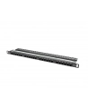 Lanberg Patch Panel 24 port 0.5U, kat. 5e, czarny - nr 1