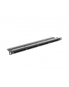Lanberg Patch Panel 24 port 0.5U, kat. 5e, czarny - nr 2