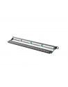 Lanberg Patch Panel 24 port 0.5U, kat. 5e, czarny - nr 30