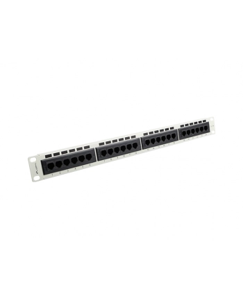Lanberg Patch Panel 24 port 1U, kat. 5e, szara nr 1