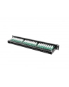 Lanberg Patch Panel 48 port 1U, kat. 5e, czarny - nr 2
