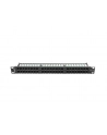 Lanberg Patch Panel 48 port 1U, kat. 5e, czarny - nr 33