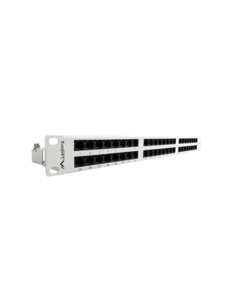 Lanberg Patch Panel 48 port 1U, kat. 5e, szary nr 1