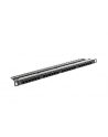 Lanberg Patch Panel 24 port 0.5U, kat. 6, czarny - nr 22