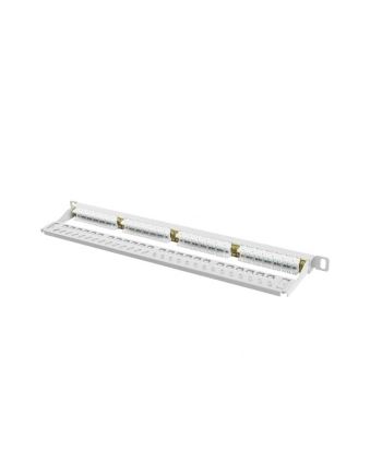 Lanberg Patch Panel 24 port 0.5U, kat. 6, szary nr 2
