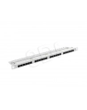 Lanberg Patch Panel 24 port 0.5U, kat. 6, szary - nr 8
