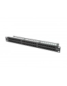 Lanberg Patch Panel 48 port 1U, kat. 6, czarny - nr 13