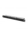 Lanberg Patch Panel 48 port 1U, kat. 6, czarny - nr 21