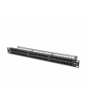 Lanberg Patch Panel 48 port 1U, kat. 6, czarny - nr 6