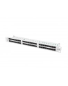 Lanberg Patch Panel 48 port 1U, kat. 6, szary - nr 16
