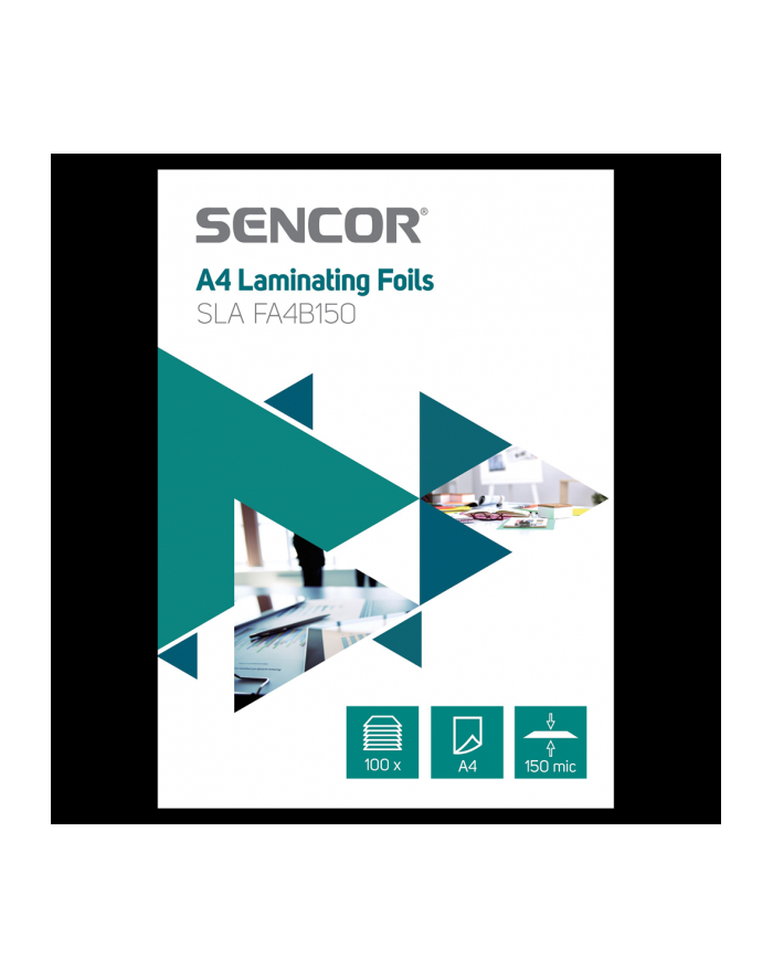 Folia do laminowania A4 100 szt. Sencor SLA FA4B150 główny