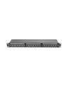 Lanberg Patch Panel 24 port 1U, kat. 5e, ekranowany, czarny - nr 11