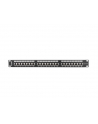 Lanberg Patch Panel 24 port 1U, kat. 5e, ekranowany, czarny - nr 14