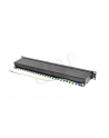 Lanberg Patch Panel 24 port 1U, kat. 5e, ekranowany, czarny - nr 16