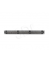 Lanberg Patch Panel 24 port 1U, kat. 6, ekranowany, czarny - nr 14