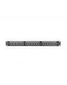 Lanberg Patch Panel 24 port 1U, kat. 6, ekranowany, czarny - nr 8