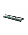 Lanberg Patch Panel 48 port 1U, kat. 5e, czarny - nr 11