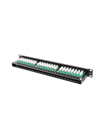 Lanberg Patch Panel 48 port 1U, kat. 5e, czarny