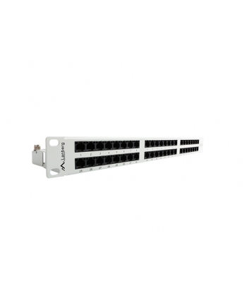 Lanberg Patch Panel 48 port 1U, kat. 5e, szary