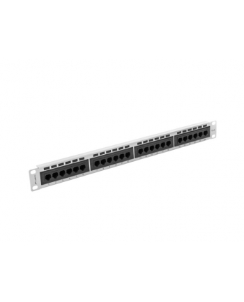 Lanberg Patch Panel 24 port 1U, kat. 6, szary