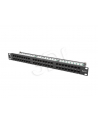 Lanberg Patch Panel 48 port 1U, kat. 6, czarny - nr 15