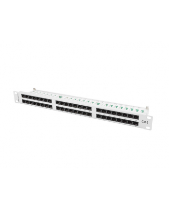 Lanberg Patch Panel 48 port 1U, kat. 6, szary