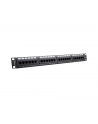 Lanberg Patch Panel 24 port 1U, kat. 5e, czarny - nr 20