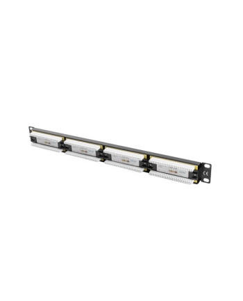 Lanberg Patch Panel 24 port 1U, kat. 5e, czarny nr 2