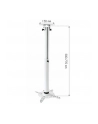 Techly Uchwyt sufitowy do projektora 50-77 cm 15 kg biały - nr 2