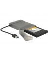 Delock Adapter USB 3.0 (AM) > SATA 22 PIN-y 6 Gb/s + obudowa ochronna HDD - nr 33