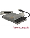 Delock Adapter USB 3.0 (AM) > SATA 22 PIN-y 6 Gb/s + obudowa ochronna HDD - nr 39
