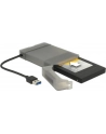 Delock Adapter USB 3.0 (AM) > SATA 22 PIN-y 6 Gb/s + obudowa ochronna HDD - nr 46