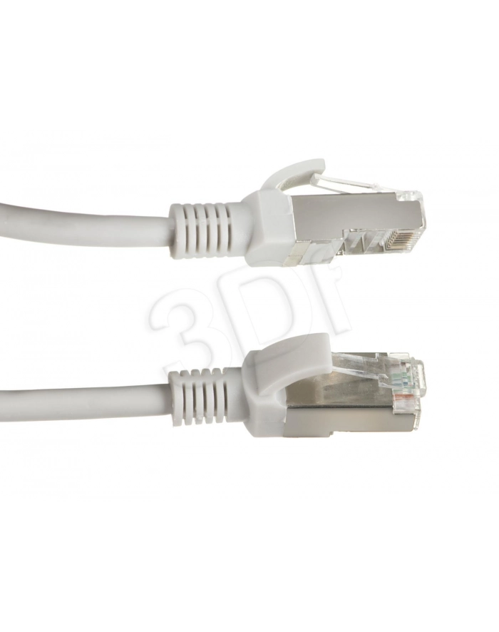 Patch cord FTP kat.5E 10M szary Lanberg główny