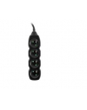 Listwa zasilająca TRACER PowerCord 3,0m (4 gniazda, czarna) - nr 4