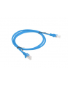 Patch cord kat.5E 1M niebieski Lanberg - nr 8