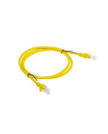 Patch cord kat.5E 1M żółty Lanberg