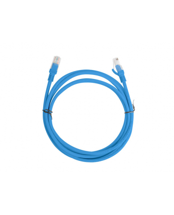 Patch cord kat.5E 2M niebieski Lanberg