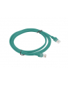 Patch cord kat.5E 2M zielony Lanberg - nr 8
