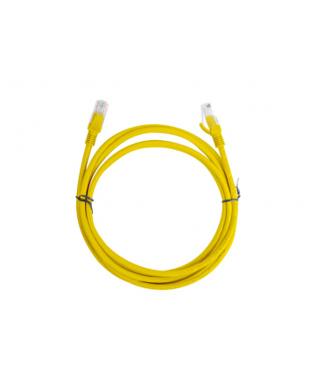 Patch cord kat.5E 2M żółty Lanberg