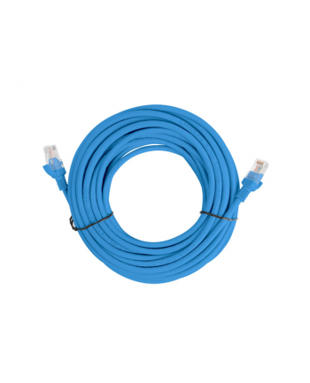 Patch cord kat.5E 10M niebieski Lanberg