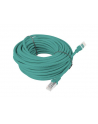 Patch cord kat.5E 15M zielony Lanberg - nr 16