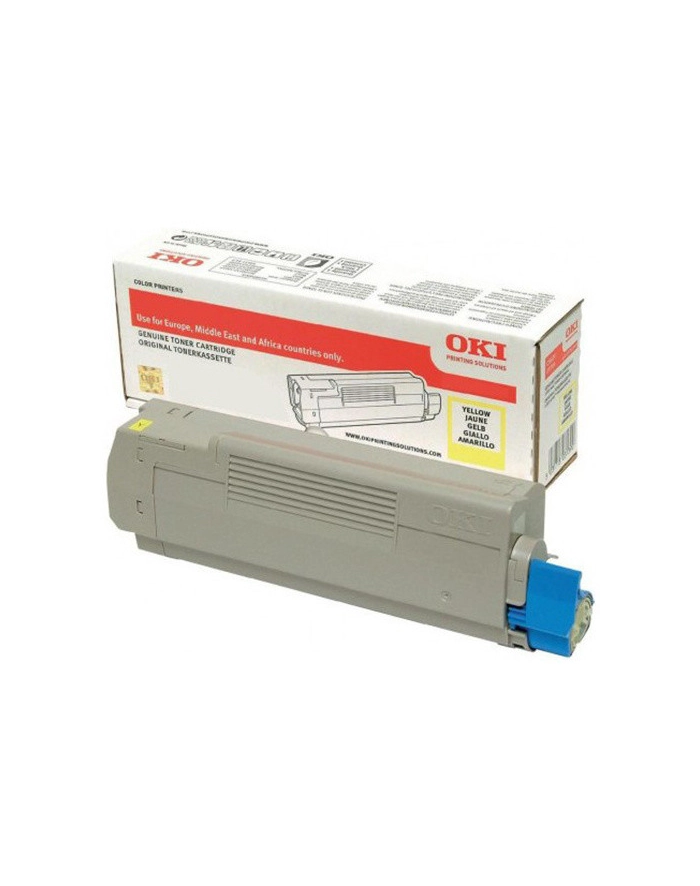 OKI TONER Yellow C612 główny