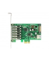 Delock Karta PCI Express > 6 x zewnętrzne + 1 x wewnętrzne USB 3.0 - nr 46