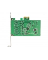 Delock Karta PCI Express > 6 x zewnętrzne + 1 x wewnętrzne USB 3.0 - nr 47