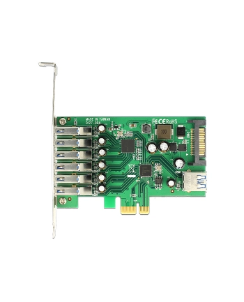 Delock Karta PCI Express > 6 x zewnętrzne + 1 x wewnętrzne USB 3.0 nr 2